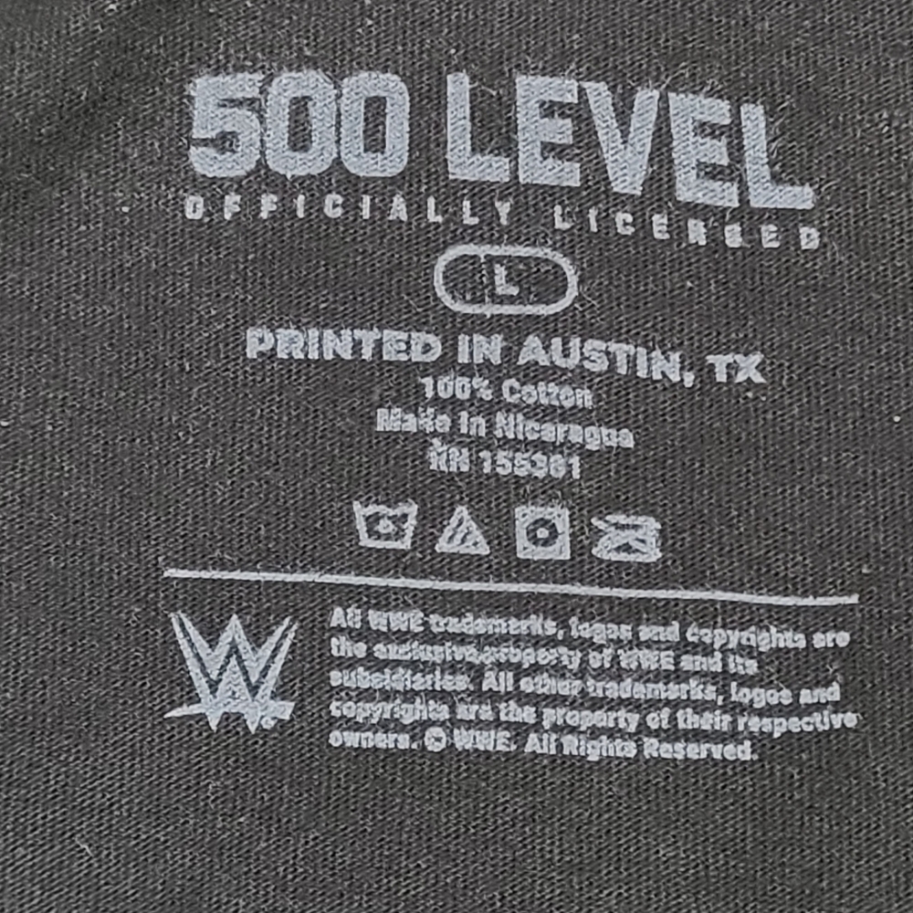 WWE D-Generation X Black Tank Top with White Logo - Picture 3 of 5
